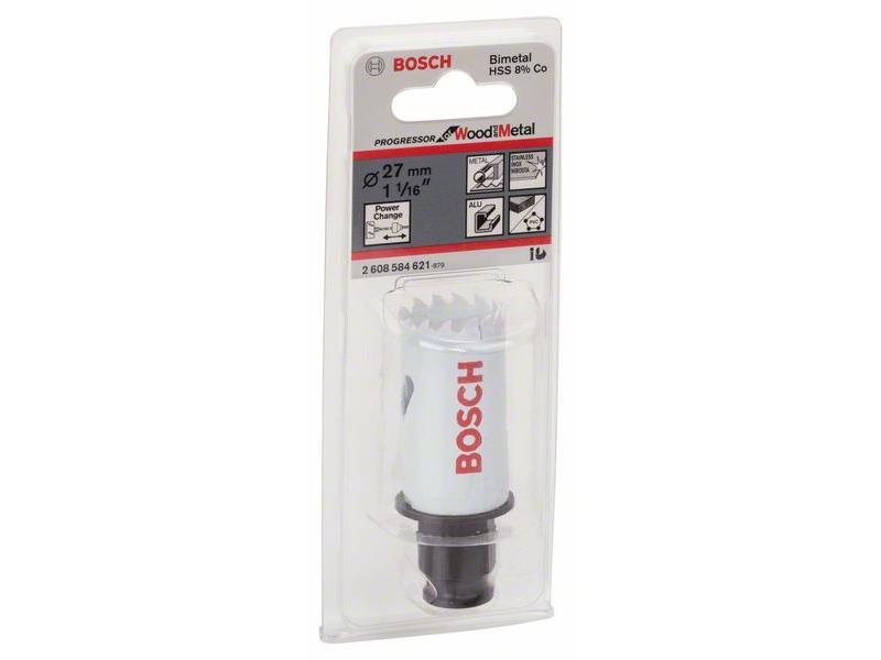 Žaga za izrezovanje lukenj Bosch Progressor, Premer: 27 mm, 1 1/16