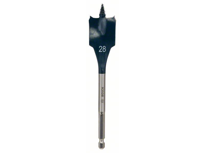 Ploščati rezkalni sveder Bosch Self Cut Speed, šesterorob , Dimenzije: 28 x 152 mm, 2608595496