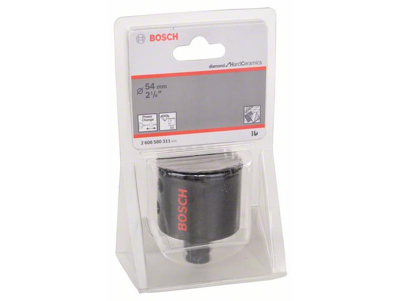 Dia. žaga za izrezovanje lukenj Bosch Diamond for Hard Ceramics, Premer: 54 mm, 2 1/8