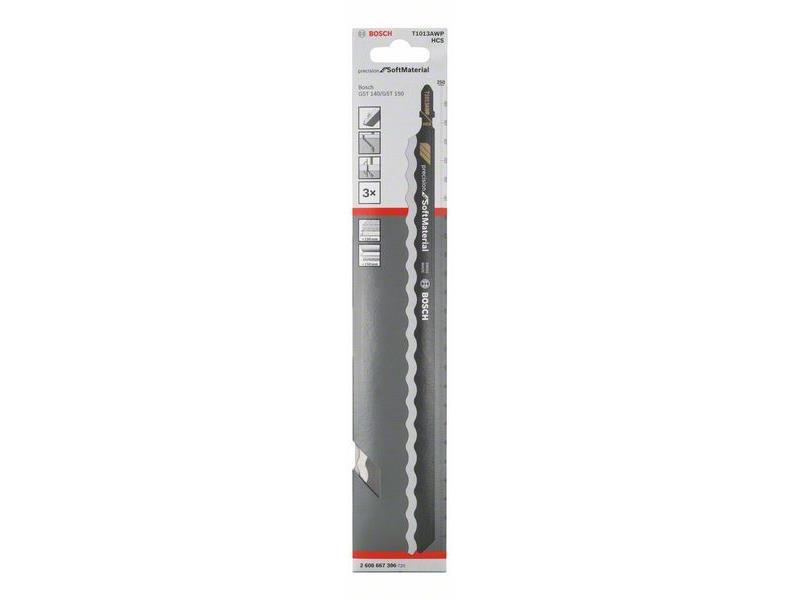 List za vbodno žago Bosch, T 1013 AWP Precision for Soft Material, 250mm, 2608667396