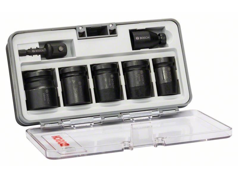 7-delni komplet nastavkov za natične ključe Bosch, 1/2