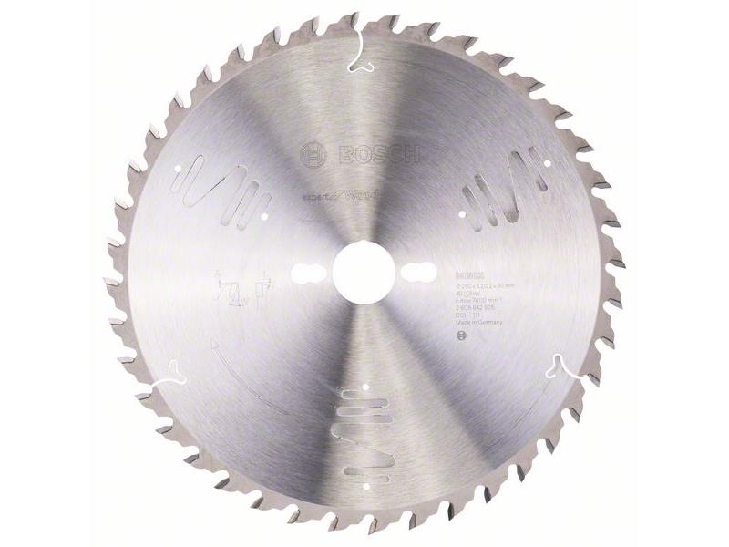 List za krožne žage Bosch Expert for Wood, Dimenzije: 250x30x3,2mm, Zob: 40, 2608642505