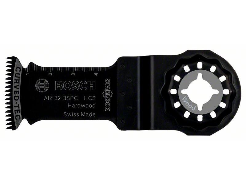 HCS Potopni žagin list Bosch AIZ 32 BSPC, Hard Wood, Dimenzije: 50x32mm, 2608662360