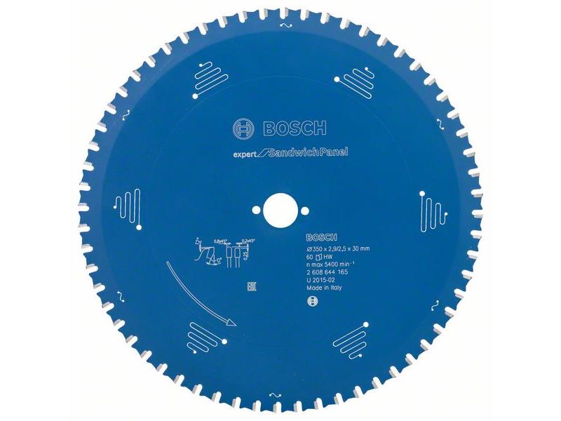 List za krožne žage Expert for Sandwich Panel  Bosch, 350mm, 30mm, 60, 2608644165