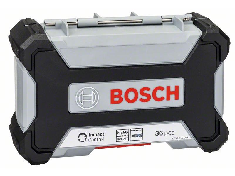 36-delni komplet vijačnih nastavkov Bosch Impact Control, Dimenzije: 25-60 mm, 2608522365