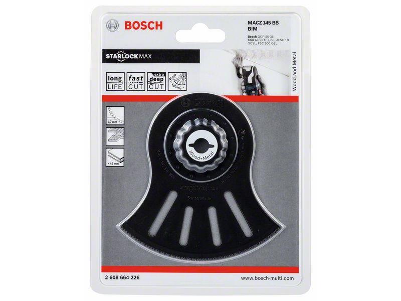 BIM segmentni žagin list Bosch, 145mm, 2608664226