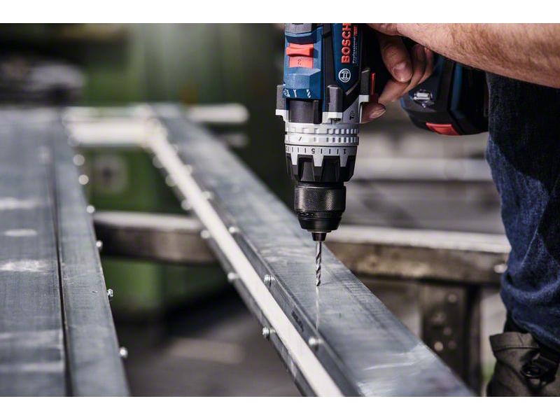 Spiralni sveder Bosch HSS PointTeQ (krajše vpenjalno steblo), Dimenzije: 14.5x114mm, 2608577307