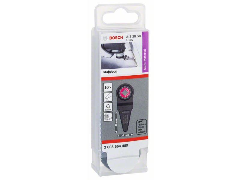 HCS lopatica Bosch RB AIZ 28 SC, Pakiranje: 10kos, Dimenzije: 28x40mm, 2608664489