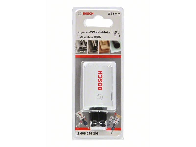HSS BiM kronska žaga za izrezovanje lukenj Bosch za les in kovino, Dimenzije: 35x44mm, 2608594209