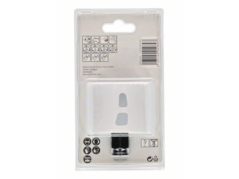 HSS BiM kronska žaga za izrezovanje lukenj Bosch za les in kovino, Dimenzije: 54x44mm, 2608594220