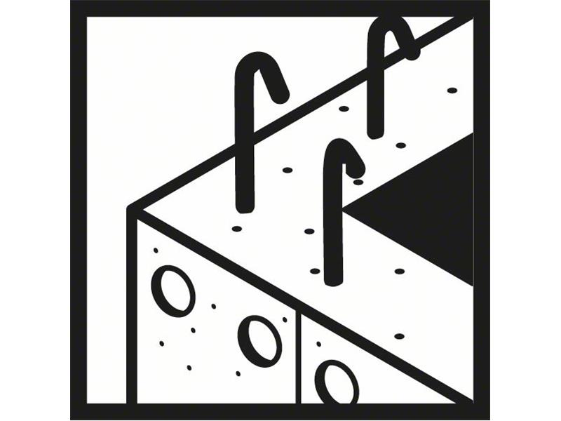 Udarni sveder Bosch PRO SDS-plus-5X, Dimenzije: 6x150x210mm, 2608833779