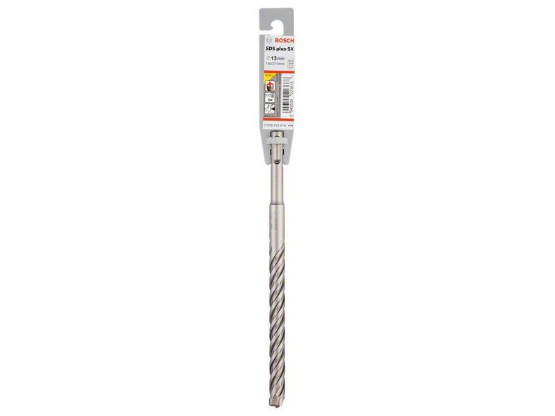 Udarni sveder Bosch PRO SDS-plus-5X, Dimenzije: 13x150x210mm, 2608833814