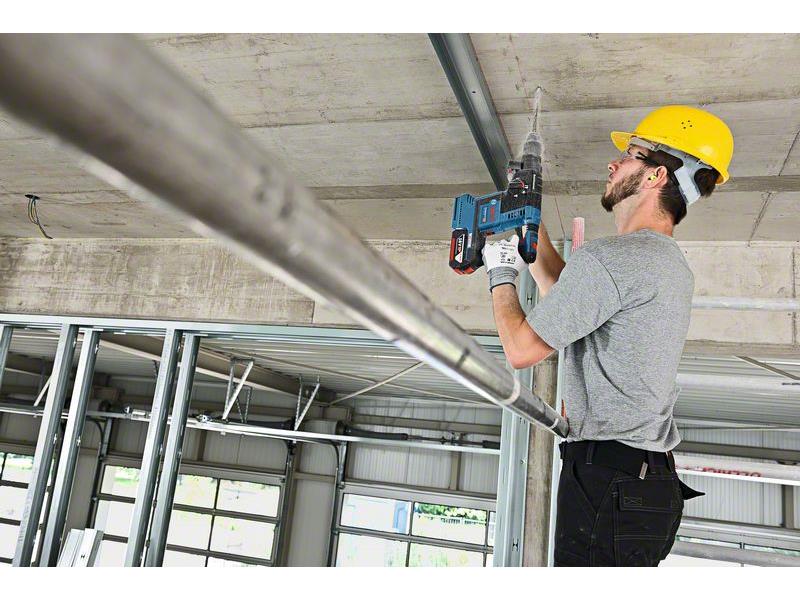 Akumulatorsko vrtalno kladivo s sistemom SDS plus Bosch GBH 18V-26 F, 18 V, 2.6 J, 4-26 mm, 0611910003