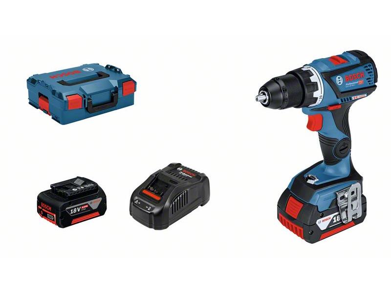 Akumulatorski vrtalnik vijačnik Bosch GSR 18V-60 C, 18 V, 10 mm,1.2 kg, 06019G1100