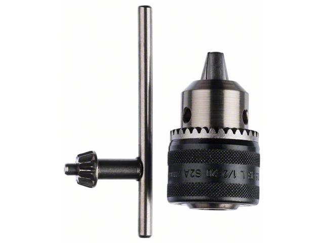 Vrtalna glava z zobatim vencem Bosch, Vpenjanje: 1,5–13 mm, Navoj: 1/2