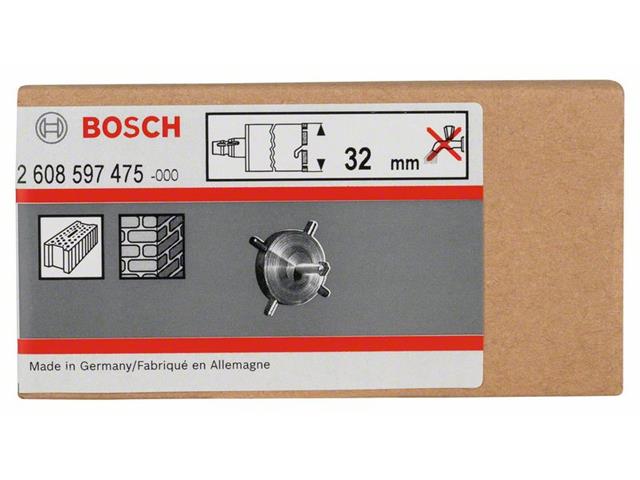 Centrirni križ za krono za vrtanje po suhem postopku in krono za vrtanje podometnih vtičnic, Dimenzije: 32 mm