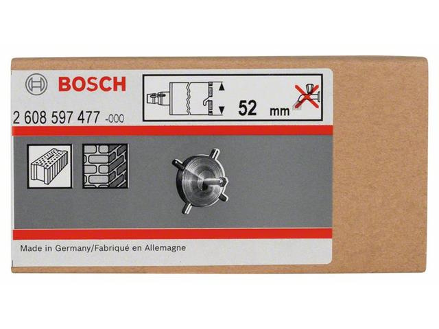 Centrirni križ za krono za vrtanje po suhem postopku in krono za vrtanje podometnih vtičnic, Dimenzije: 52 mm