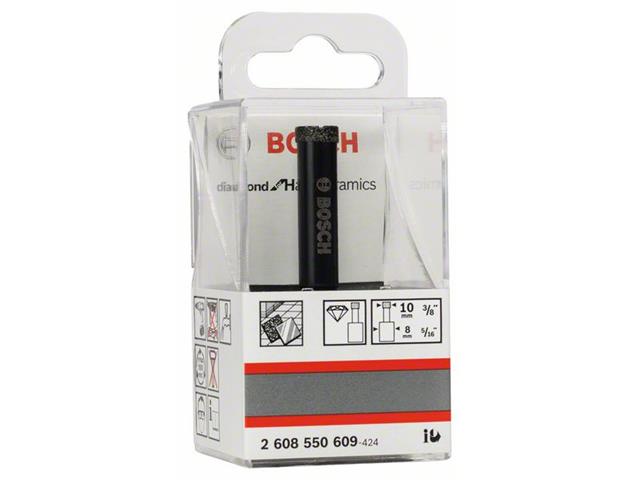 Dia.svedri za mokro vrtanje Bosch Diamond for Hard Ceramics, Dimenzije: 10x35mm, 2608550609