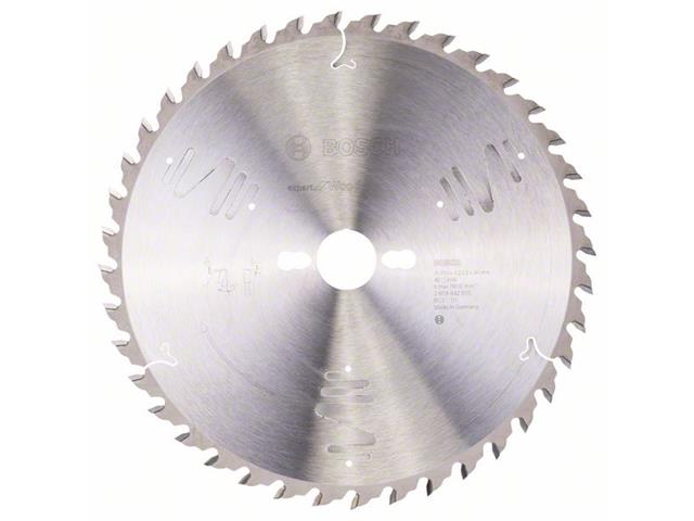 List za krožne žage Bosch Expert for Wood, Dimenzije: 250x30x3,2mm, Zob: 40, 2608642505