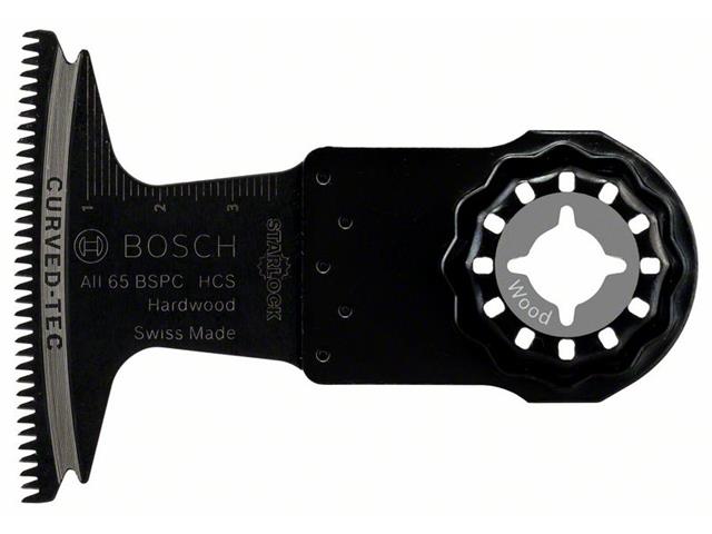 HCS potopni žagin list Bosch AII 65 BSPC Hard Wood, Pakiranje: 5 kosov, Dimenzije: 40x65mm, 2608662355