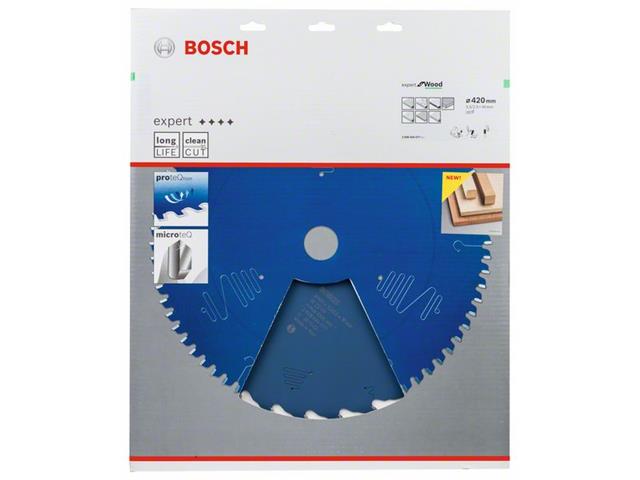 List za krožne žage Bosch Expert for Wood, Dimenzije: 420x30x3,5mm, Zob: 28, 2608644077