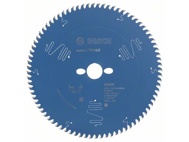 List za krožne žage Bosch Expert for Wood, Dimenzije: 260x30x2,8mm, Zob: 80, 2608644091