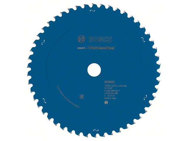 Žagin list Bosch Expert for Stainless Steel, Dimenzije: 255x25,4x2,5mm, Zob: 70, 2608644286