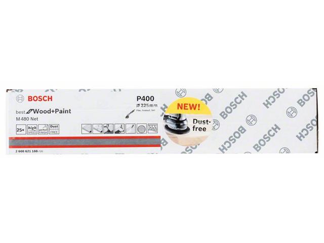 Brusni papir Bosch, 225mm, Zrnatost: 400, Pakiranje: 25kos, 2608900715