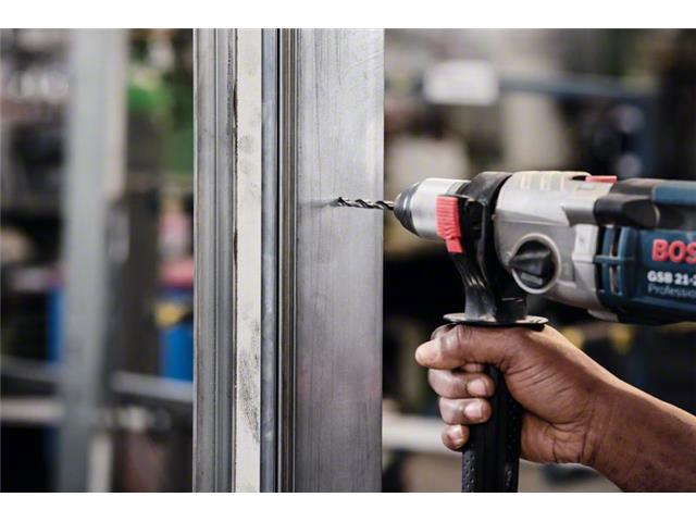 HSS Spiralni sveder Bosch PointTeQ DIN 338, Pakiranje: 10kos, Premer: 6,3mm, 2608577231