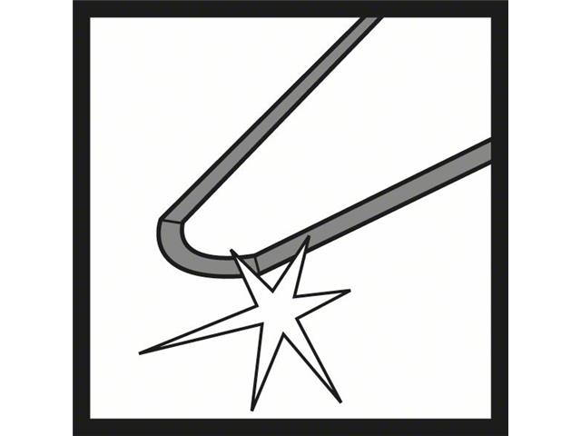 HCS lopatica Bosch RB AIZ 28 SC, Pakiranje: 10kos, Dimenzije: 28x40mm, 2608664489