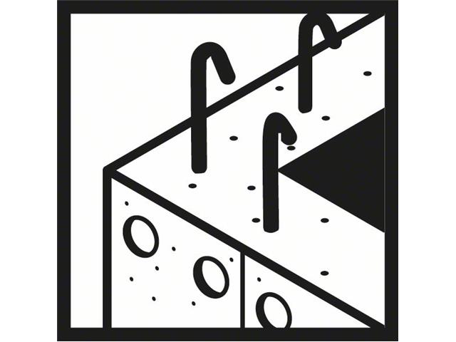 Udarni sveder Bosch PRO SDS-plus-5X, Dimenzije: 6x150x210mm, 2608833779