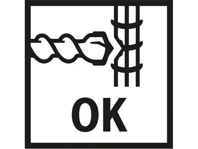 Udarni sveder Bosch PRO SDS-plus-5X, Dimenzije: 13x200x260mm, 2608833815