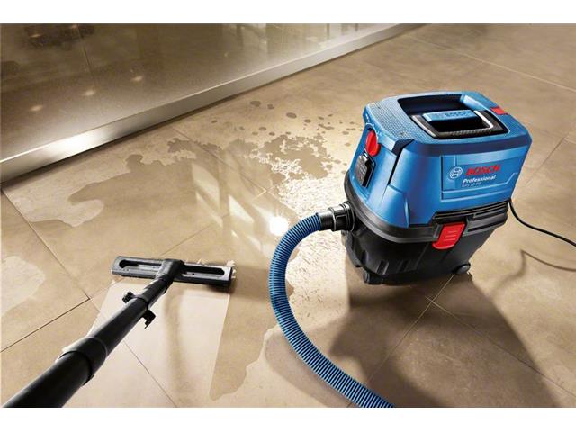 Industrijski sesalnik Bosch GAS 15 PS, 1.100W, 10L, 53l/s, 270mbar, 6kg, 06019E5100