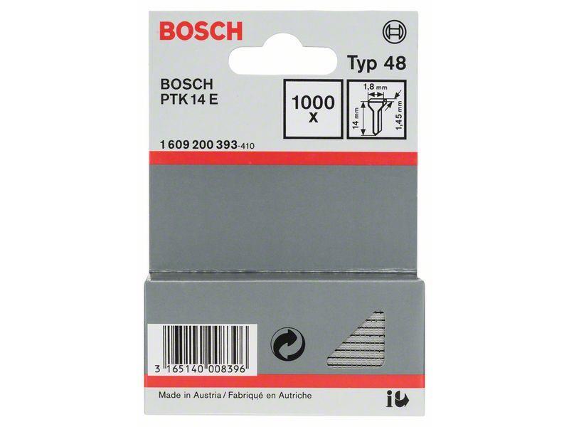 Žebelj Bosch, tipa 48, 1,8x1,45x14mm, 1609200393