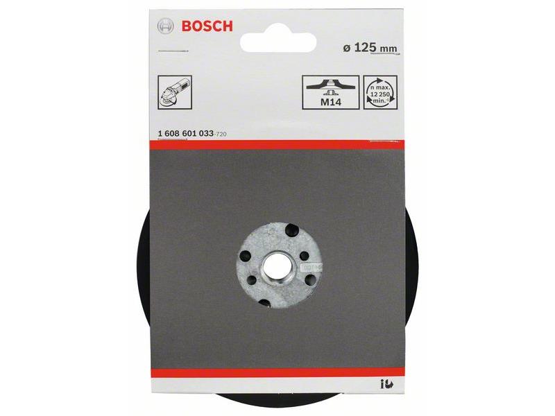 Podporni krožnik Bosch, 125mm, 12.500 vrt/min, 1608601033