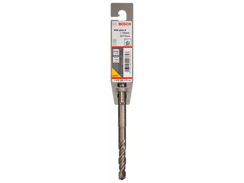 Udarni svedri Bosch SDS-plus-5, Dimenzije: 10 x 50 x 115 mm, Posamično pakiranje