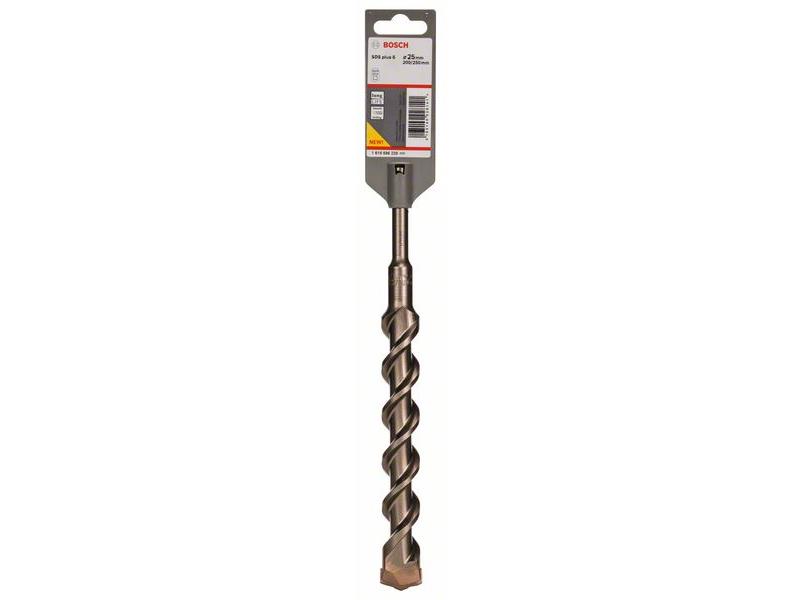 Udarni svedri Bosch SDS-plus-5, Dimenzije: 25 x 200 x 250 mm, Posamično pakiranje
