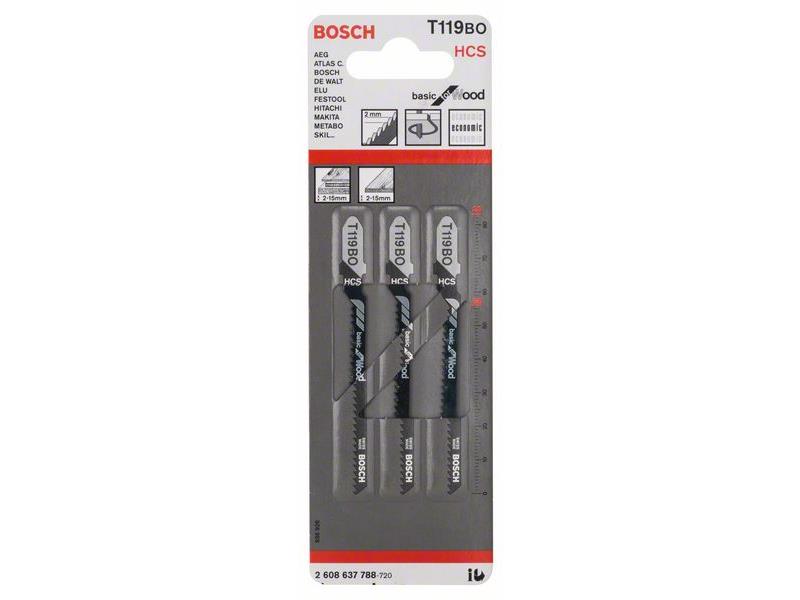 List vbodne žage T 119 BO Basic for Wood