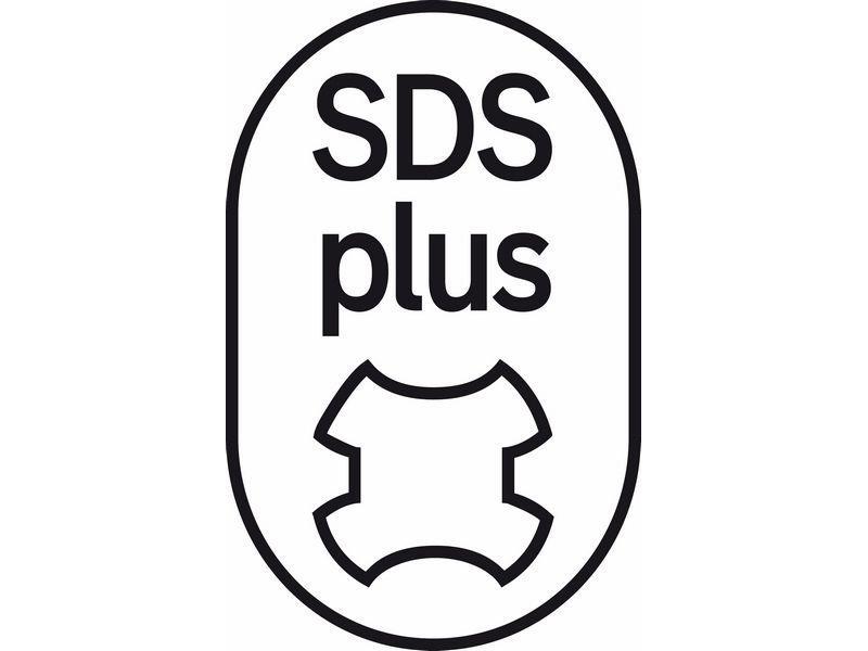 Tridelni komplet votlih vrtalnih kron, SDS-plus 82 x 54 mm