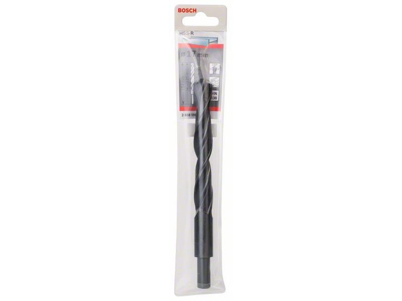 Sveder za kovino s krajšim steblom Bosch HSS-R, DIN 338, Dimenzije: 17x125x184mm, 2608596658