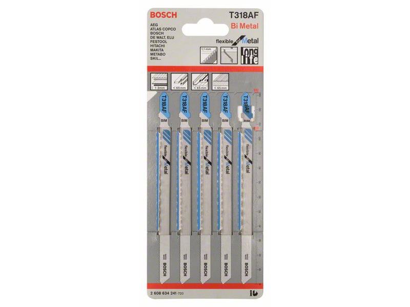 List vbodne žage T 318 AF Bosch, 1-3mm, 2608634241