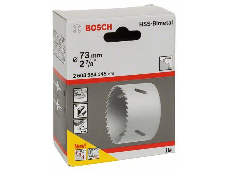 Vrtalna krona Bosch HSS bimetal za standardni adapter, Premer: 73 mm, 2 7/8