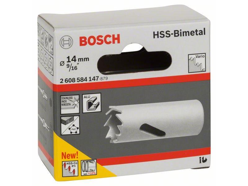 Vrtalna krona HSS bimetal za standardni adapter 14 mm, 9/16