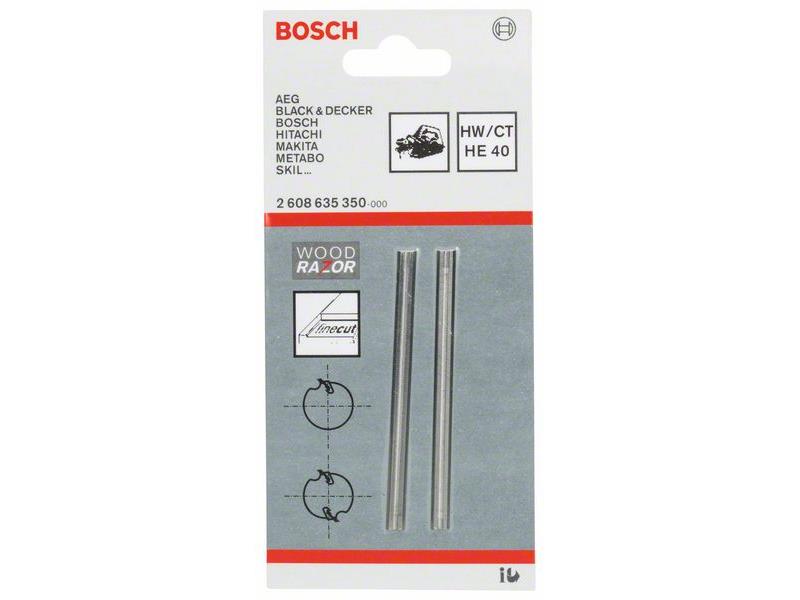 Skobeljni nož  Bosch, 40°, Dimenzije: 82.4x5.5x1.1 mm, 2608635350