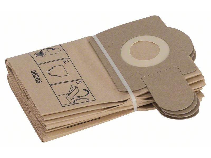Papirnata filtrska vrečka Bosch, Pakiranje: 5kos, PAS 11-21, PAS 12-27, PAS 12-27 F, 2605411150