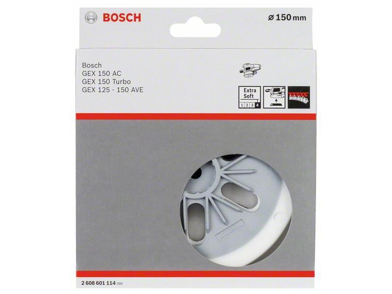Brusni krožnik Bosch, trdota mehki, 150mm,  GEX 125 AC,GEX 150 AC,GEX 150 Turbo,GEX 125 -150 AVE, 2608601114