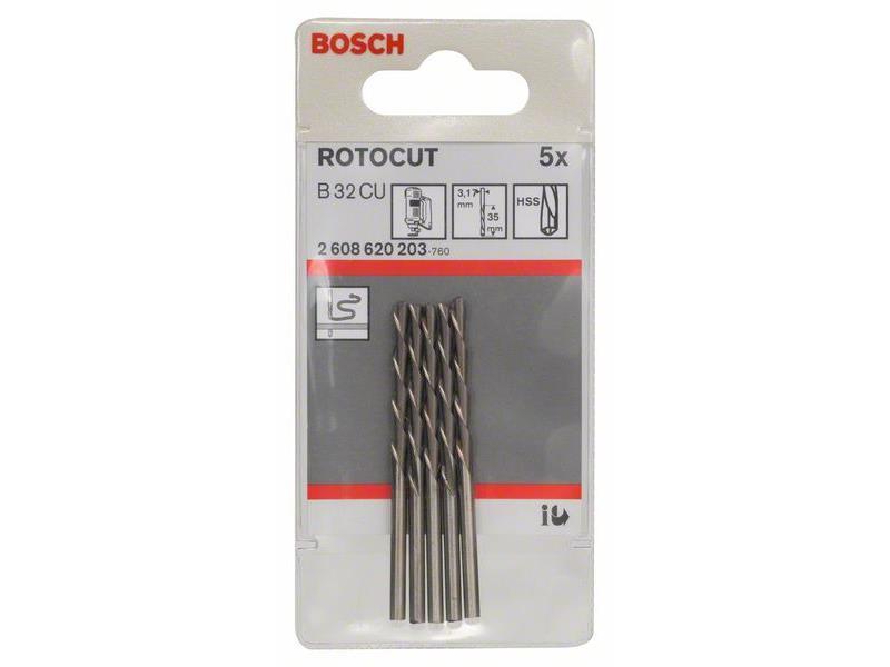 Rotocut rezalni nastavek B 32 CU 3,17 mm, L 35 mm, G 70 mm