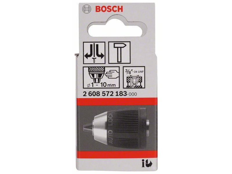 Hitrovpenjalna vrtalna glava Bosch do: 10 mm, Vpenjanje: 1-10 mm, Navoj: 3/8