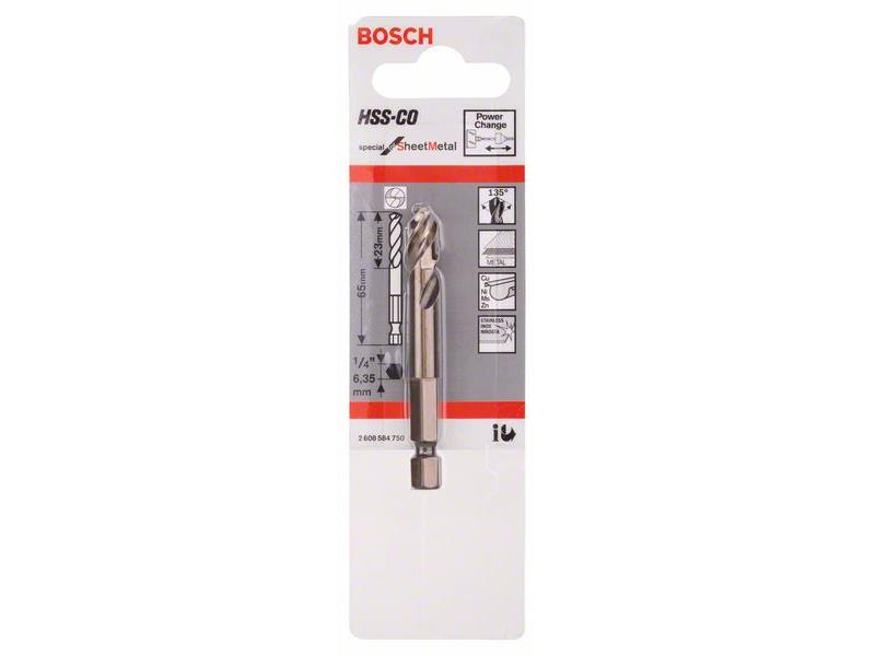 Centrirni sveder Bosch HSS-Co , Dimenzije: 65 mm, 2608584750