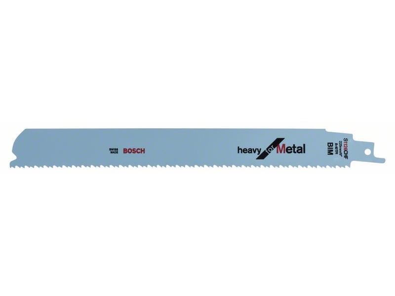 Listi za sabljasto žago Bosch S 1126 CHF, kovina, Pakiranje: 5 kos, 2608657398